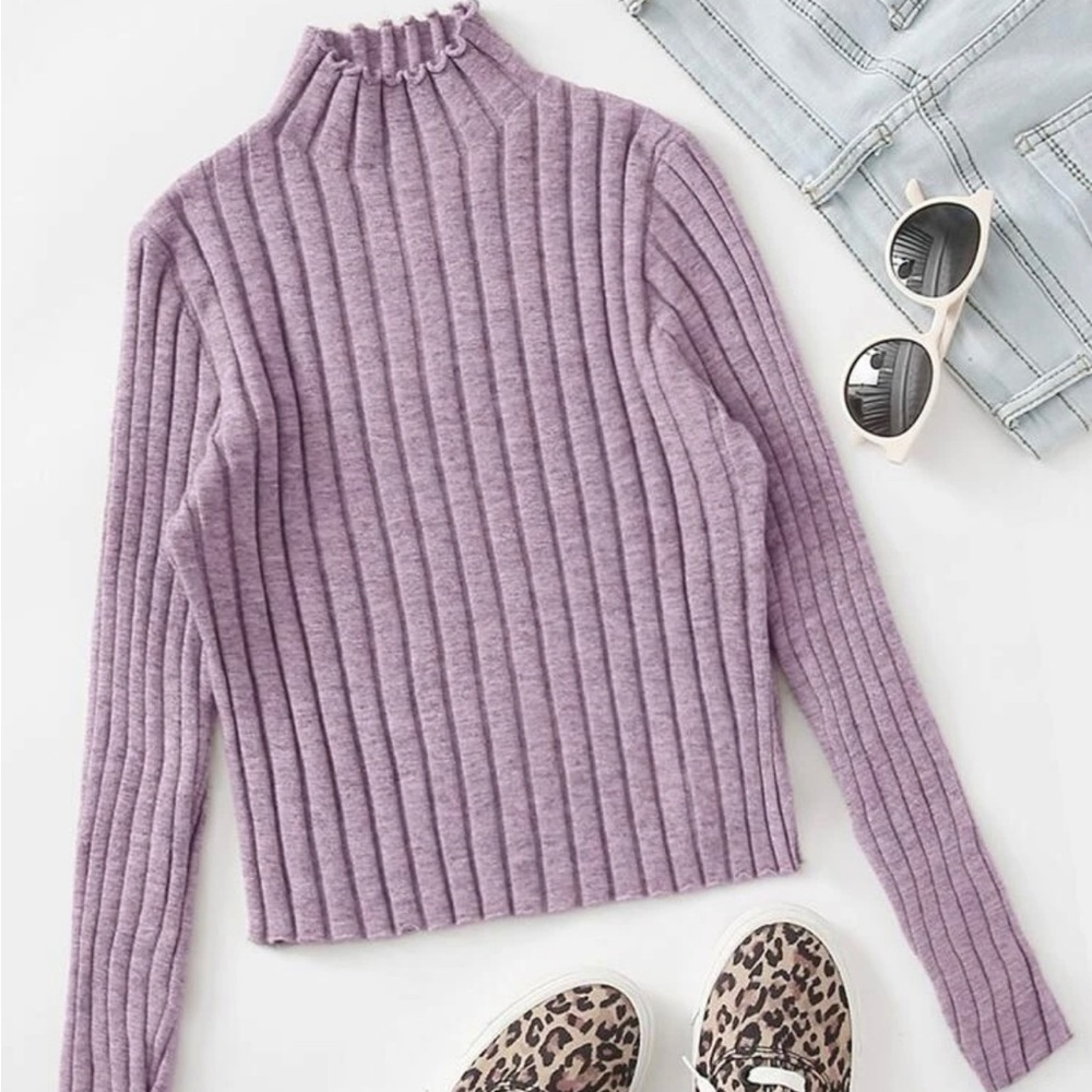 Crop knit top